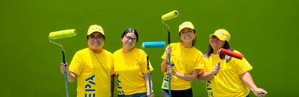 Voluntarios renuevan espacios educativos en Jardín Infantil Santa Isabel