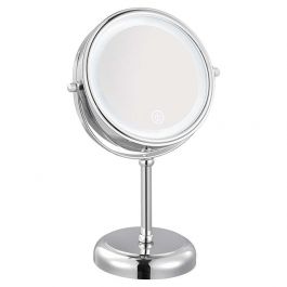 Espejo LED para baño de 18 x 24 pulgadas, espejo de tocador LED  antiempañante, luz blanca/luz cálida, espejo de baño colgante rápido con  luces