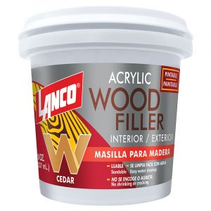 Masilla madera acrilica- cedar 8 oz