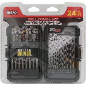 Kit de brocas para pared, metal y madera de 9 piezas - Guatemala