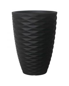 Maceta poliresina 35 x 48 cm negro