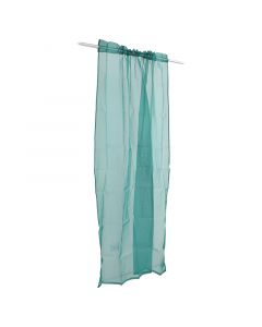 Cortina tergal verde 132 x 223.5 cm