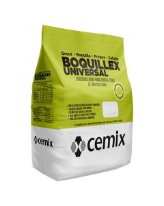 Boquillex universal negro saco 2 kg cemix