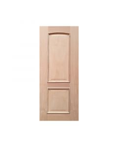 Puerta entamborada madera jequetiba pormade 75 x 207 cm 35 mm natural