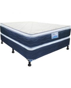 Cama matrimonial, vitalia, 75 doble pillow, 59 x 140 x 190cm, base y colchón (gratis cama imperial Elements)