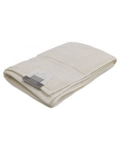 Toalla de baño algodón beige 147 x 76 cm Royal Heritage