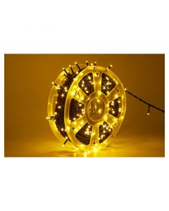 Luces navideñas led serie 100 leds 7 m luz cálida (agregue 3 al carrito pagué 2)