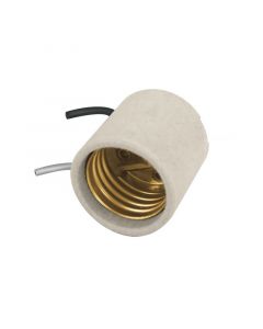 Portalámparas para candil E27 660 W 250 V soporte niple