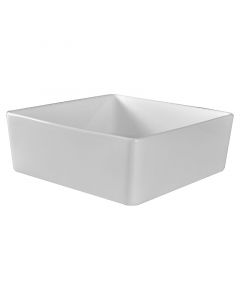 Lavamanos Nure cuadrado sobreponer blanco 13,5 x 38 x 38 cm
