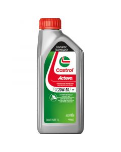 Aceite Castrol, actevo,4t 20w50, 1/4 gálon