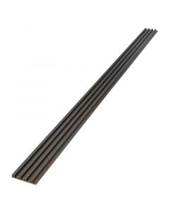 Panel decorativo de pared WPC 290 x 16,8 x 2,4 cm gris (únicamente para retiro en tienda)