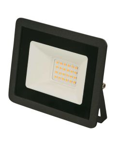 Reflector negro exterior led 20 W luz cálida General Lighting