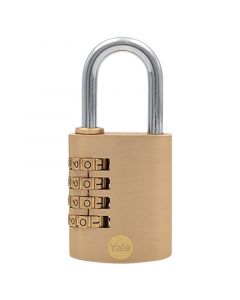 Candado 54.4 mm combinación de latón bronce yale
