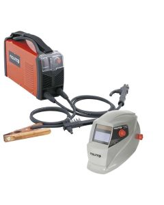 Combo soldador Inverter 225 Amperios 120 220 Voltios + Careta para soldar electronica