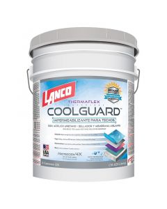 Impermeabilizante coolguard 5 galones, blanco