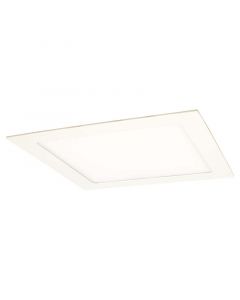 Panel led ''slim'' 18 w 4.0 k empotrable 85 - 277 v cuadrado