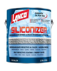 Pintura impermeabilizante Siliconizer moka 1 gal Lanco