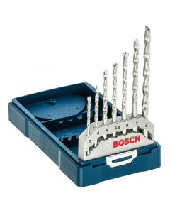 Set x-line de 7 brocas para concreto bosch