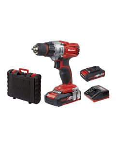 Kit atornillador inalámbrico 3/8" 18v incluye 2 baterias + 1 cargador einhell