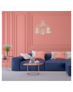 Lámpara de techo diseño moderno 3 luces e27 30591