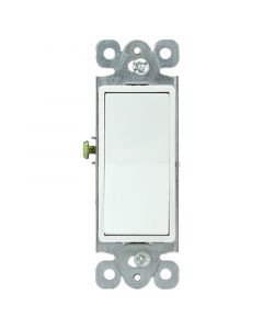 Interruptor blanco decorativo