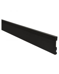 Zócalo extra line negro mate 10 cm x 2.50 m