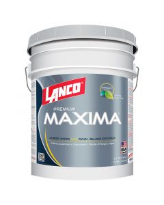 Pintura latex maxima blanco 5 galones