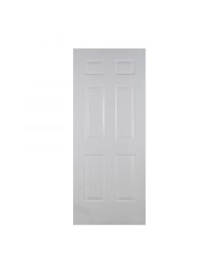 Puerta seguridad acero galvanizado gladiador 90 x 207 cm 36 mm blanco