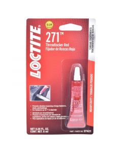 FIJADOR DE ROSCA ROJA, 271 RESISTENCIA 6ML, LOCTITE