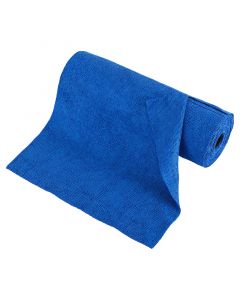 Paños multiusos microfibra suave rollo 36 uds 30 x 30 cm azul