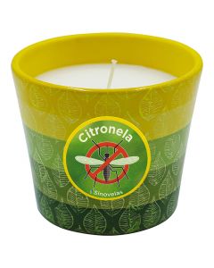 Vela de parafina citronela terracota No. 2 verde amarillo 712 g