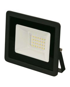 Reflector negro exterior led 20 W luz fría General Lighting