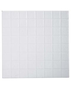 Piso cerámico mosaico blanco 20 x 20 cm granilla, 1.00m2 x caja (precio por caja)