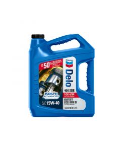 Aceite lubricante para motor a diesel chevron delo, 15w40, galón