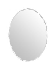 Espejo oval 60x45 cm borde biselado