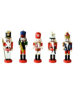 Set 5 cascanueces 13 cm