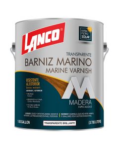 Barniz marino transparente brillante 1 gal Lanco