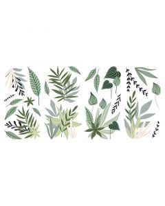 Sticker decorativo Hojas Tropicales