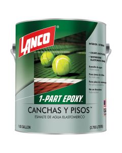 Pintura para canchas y piso- 1 galón- color blanco