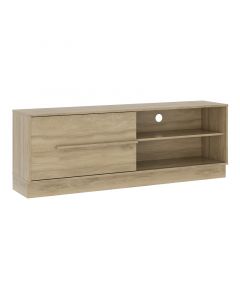 Mueble TV MDP noce puerta corrediza 54,5 x 154,6 x 34,5 cm