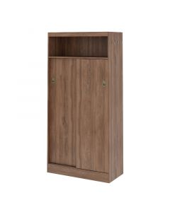 Alacena multiuso 155x76x36 cm cafe