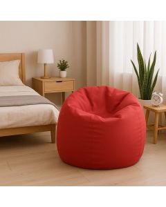 Bean bag rojo, 56 x 88 x 88 cm, oxford