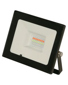 Reflector negro exterior led 20 W luz RGB General Lighting