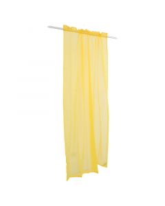Cortina tergal amarillo ámbar 132 x 223.5 cm