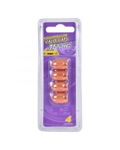 Tapones para valvulas naranja- 4 pcs