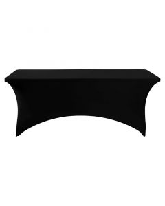 Mantel de spandex 72,5 x 180 x 74 cm negro Basic Living