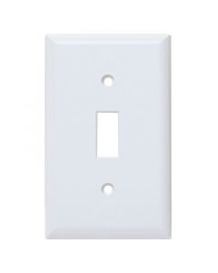 Placa interruptor blanca aguila