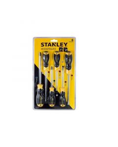 SET 6 DESATORNILLADORES CUSHION GRIP STANLEY