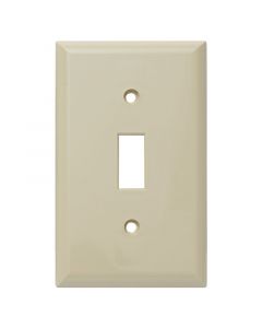Placa interruptor marfil aguila