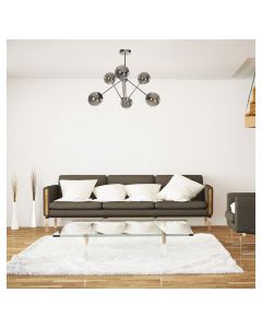 Lámpara de techo moderna 6 luces e27 22701